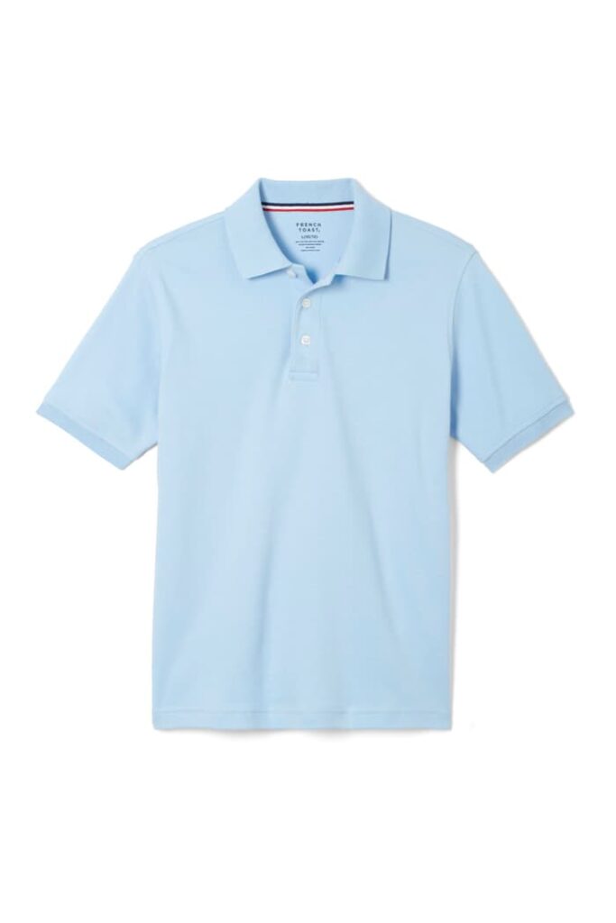 Short Sleeve Interlock Polo French Toast 1010